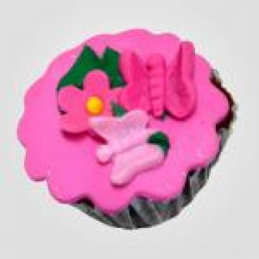 CUPCAKE PERSONALIZADO JARDIM