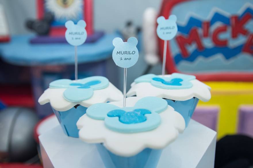 CUPCAKE PERSONALIZADO MICKEY