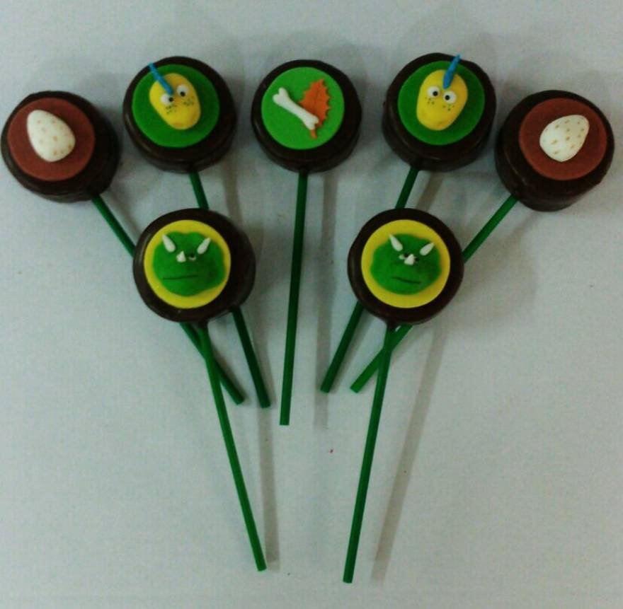 CAKE POP PERSONALIZADO DINOSSAURO