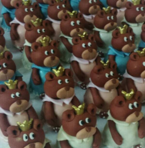 CAKE POP PERSONALIZADO URSO