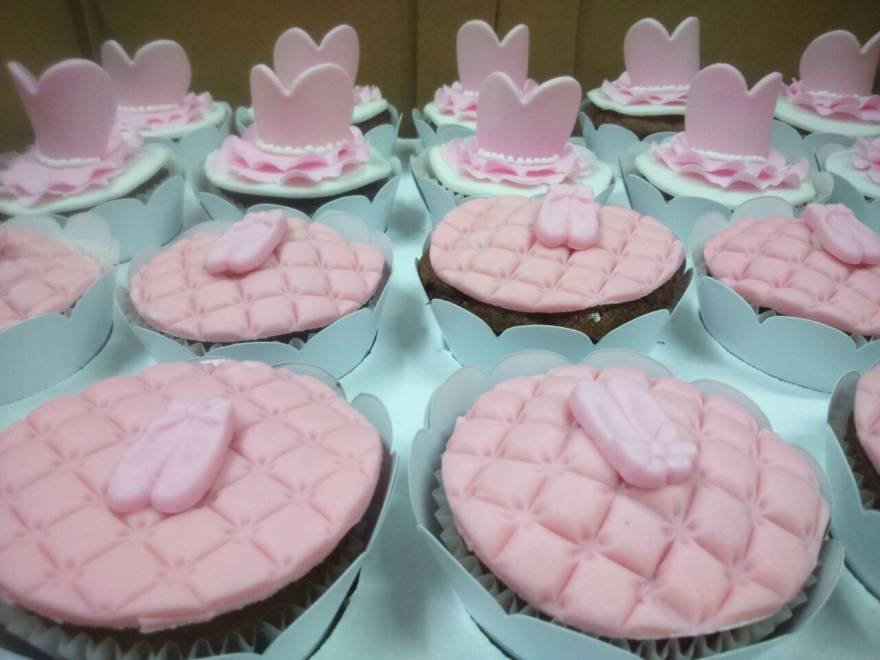 CUPCAKE PERSONALIZADO BAILARINA