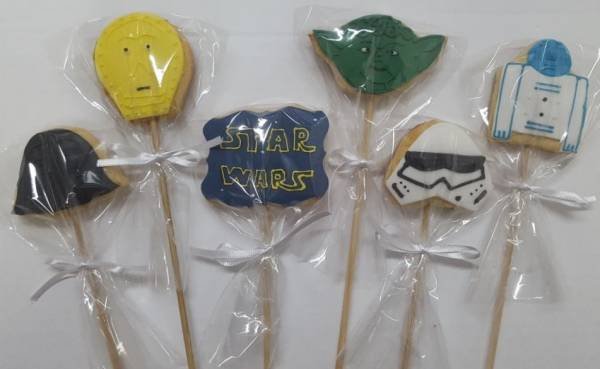 BISCOITO PERSONALIZADO STAR WARS