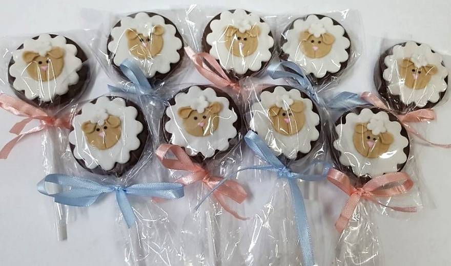 PIRULITO PERSONALIZADO OVELHA